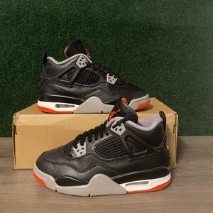Jordan 4 Retro ‘Bred Reimagined’ Size 4Y